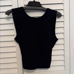Alexander Wang Black Sleeveless Women's Tank Top